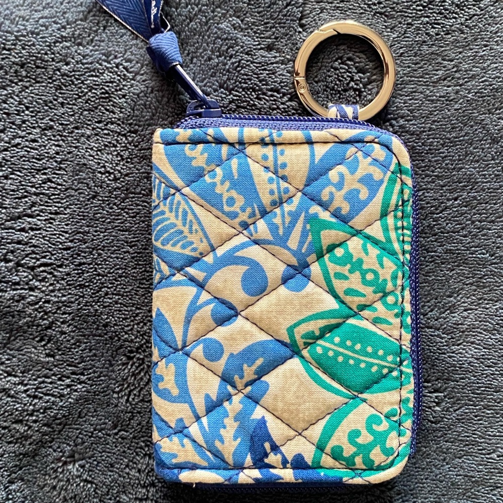 Vera Bradley key wallet In Santiago print